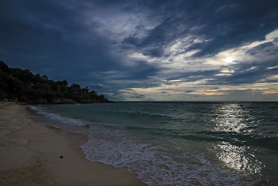 Západ slunce na Koh Phangan